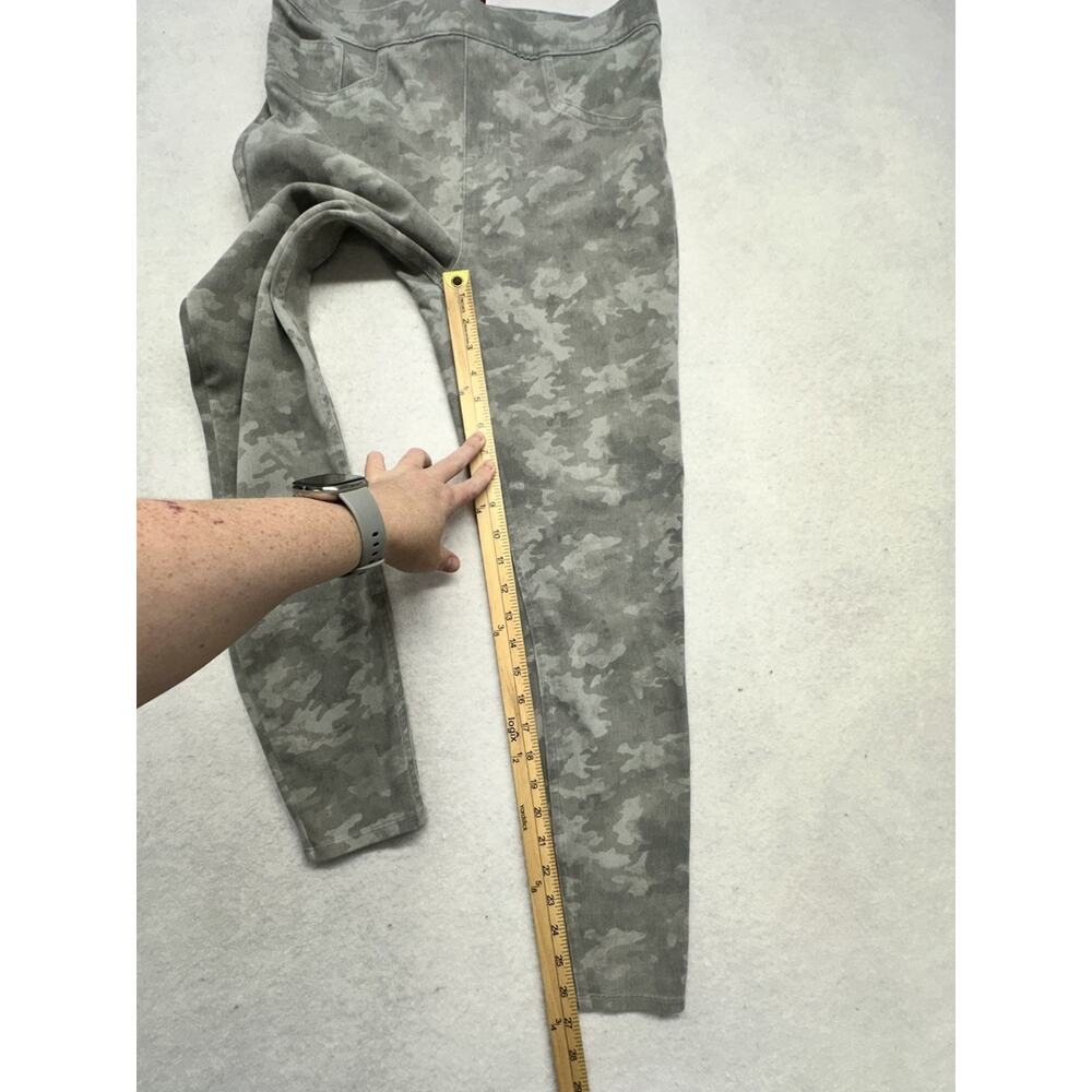 Spanx Leggings Skinny Womens Large Jeanish Ankle Camo Mid Rise Pull On - Picture 7 of 10